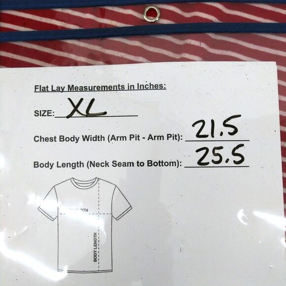 CHIC Shirt Womens Size XL Red White Striped Short Sleeve Pullover Top Preppy - Picture 3 of 5